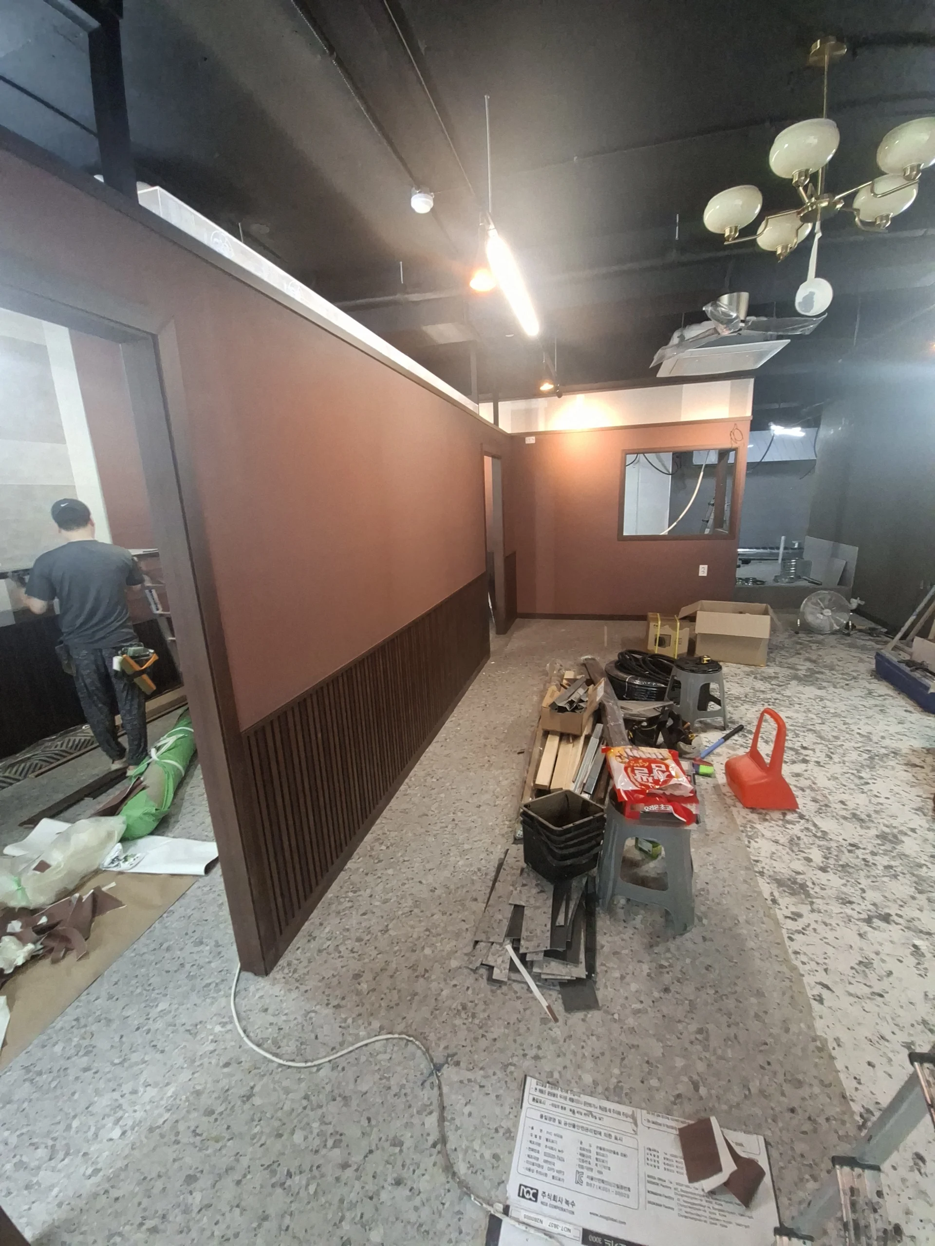 목공·수장 기술 배우기 — 실제 시공 사진 4